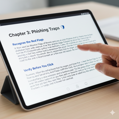 Cyber-Shield: The Senior’s Easy Guide to Online Safety & Scam Protection