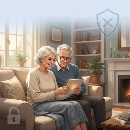 Cyber-Shield: The Senior’s Easy Guide to Online Safety & Scam Protection
