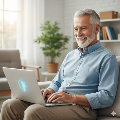 Cyber-Shield: The Senior’s Easy Guide to Online Safety & Scam Protection